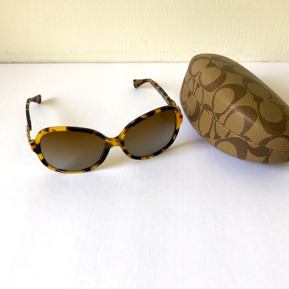 Coach Tortoiseshell Sunglasses